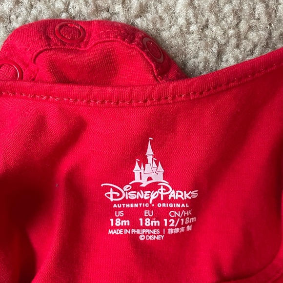 Minnie Mouse Walt Disney World Onesie with Attached Tulle Skirt-18 mo-EUC - Picture 9 of 10